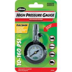 Slime Tyre Maintenance High Pressure Tyre Gauge - 10-160PSI
