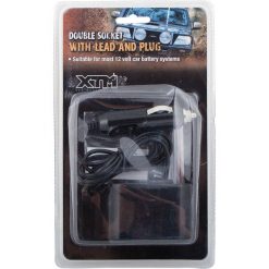 XTM 4x4 Accessories XTM 4x4 Accessories XTM Double Socket With Lead And Plug 12V 10A