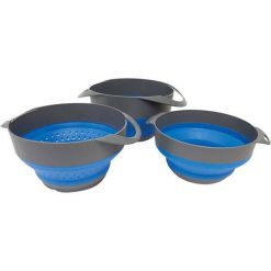 Camping Cookware Companion Pop Up Colander And Bowl Set